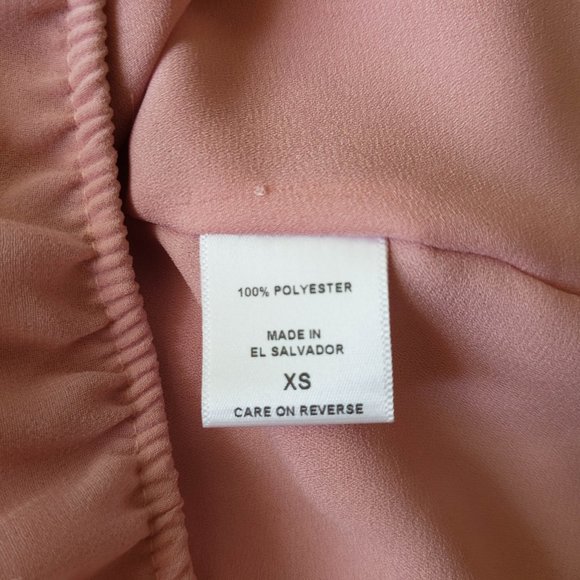 NY&C Blush Bow Halter Blouse - Picture 6 of 6